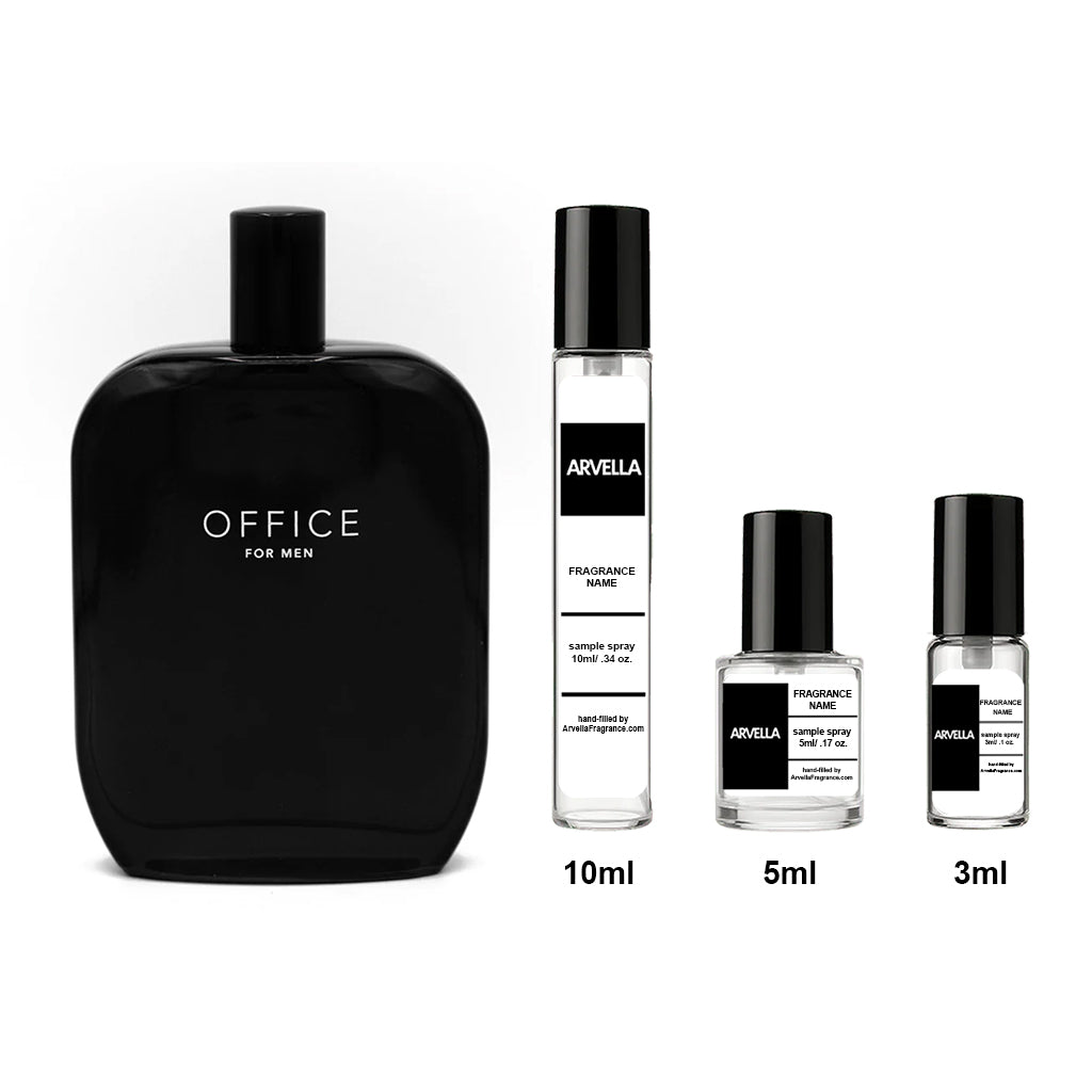 Fragrance One Office For Men Sample 10ml Spray - Arvella Fragrance